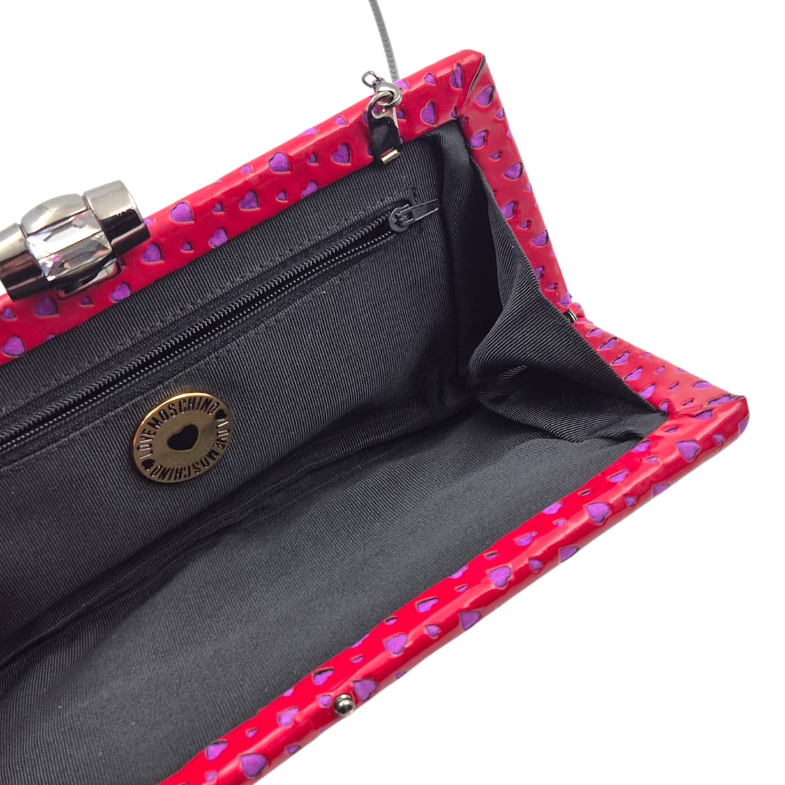 러브 모스키노 펀칭 하트 레더 3way 체인백 상품이미지7