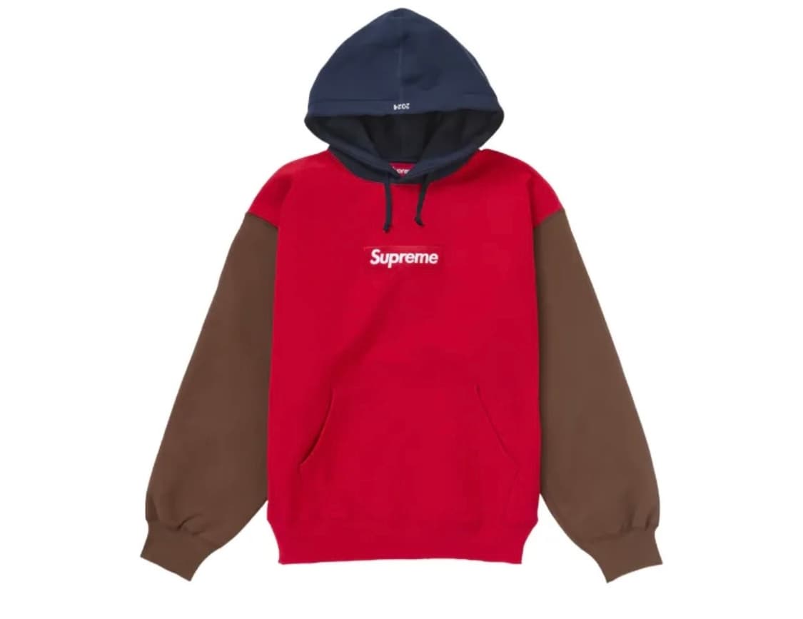 슈프림 멀티컬러 박스 로고 후드티 M 상품이미지1