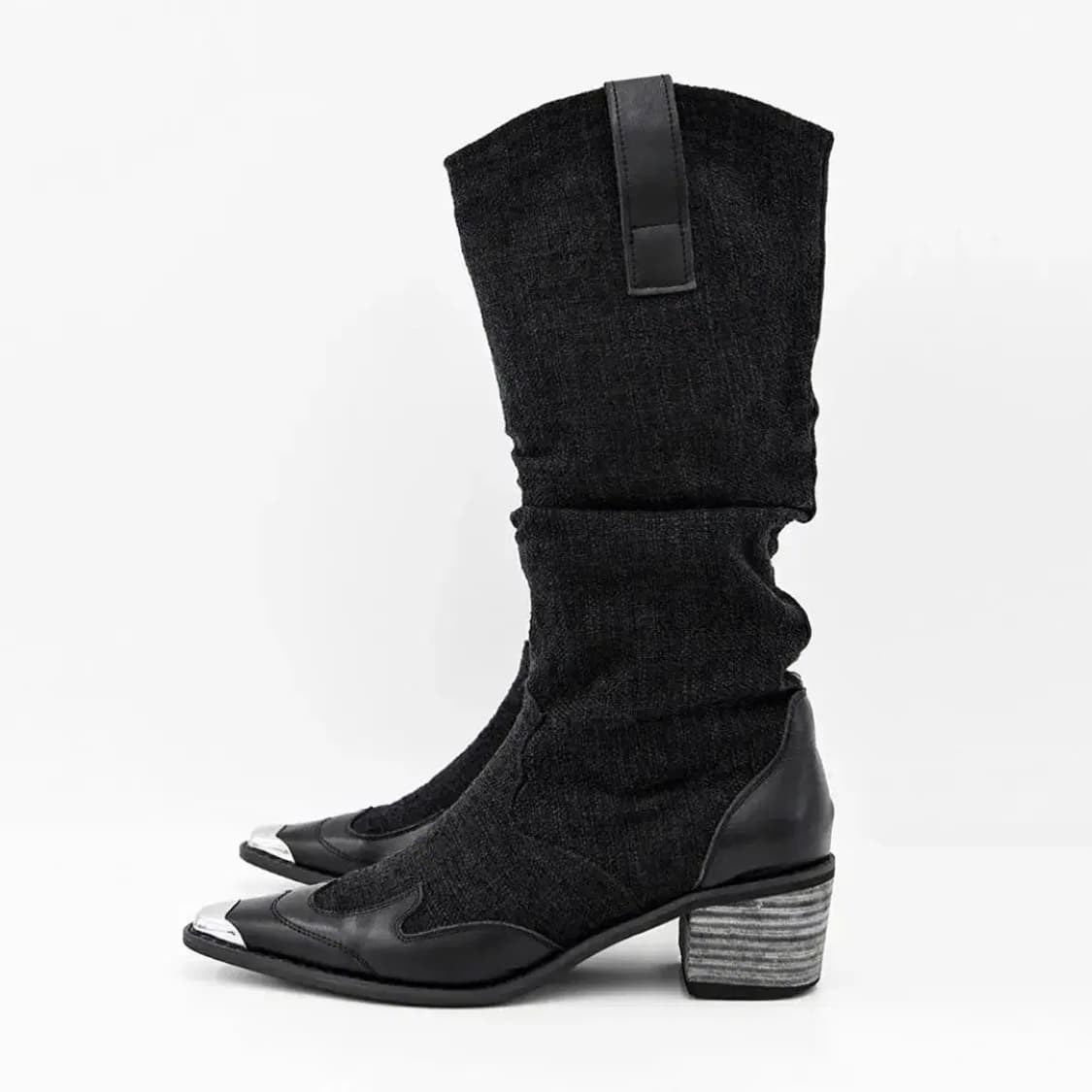 마뗑킴 린넨 웨스턴부츠 상품이미지1