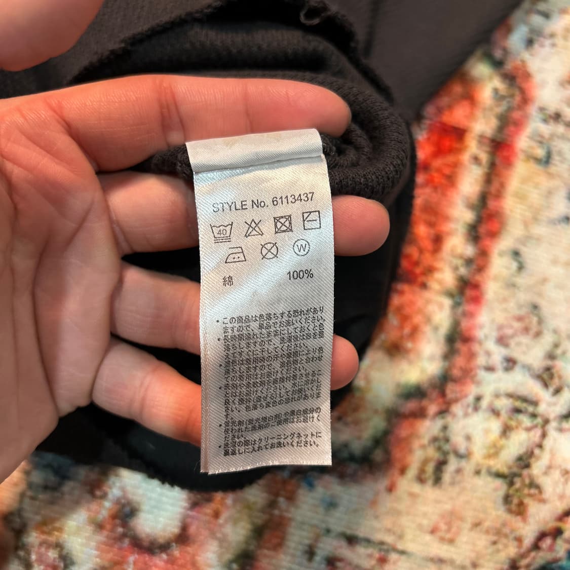 [L] 아비렉스 컷팅 디테일 롱슬리브 상품이미지9