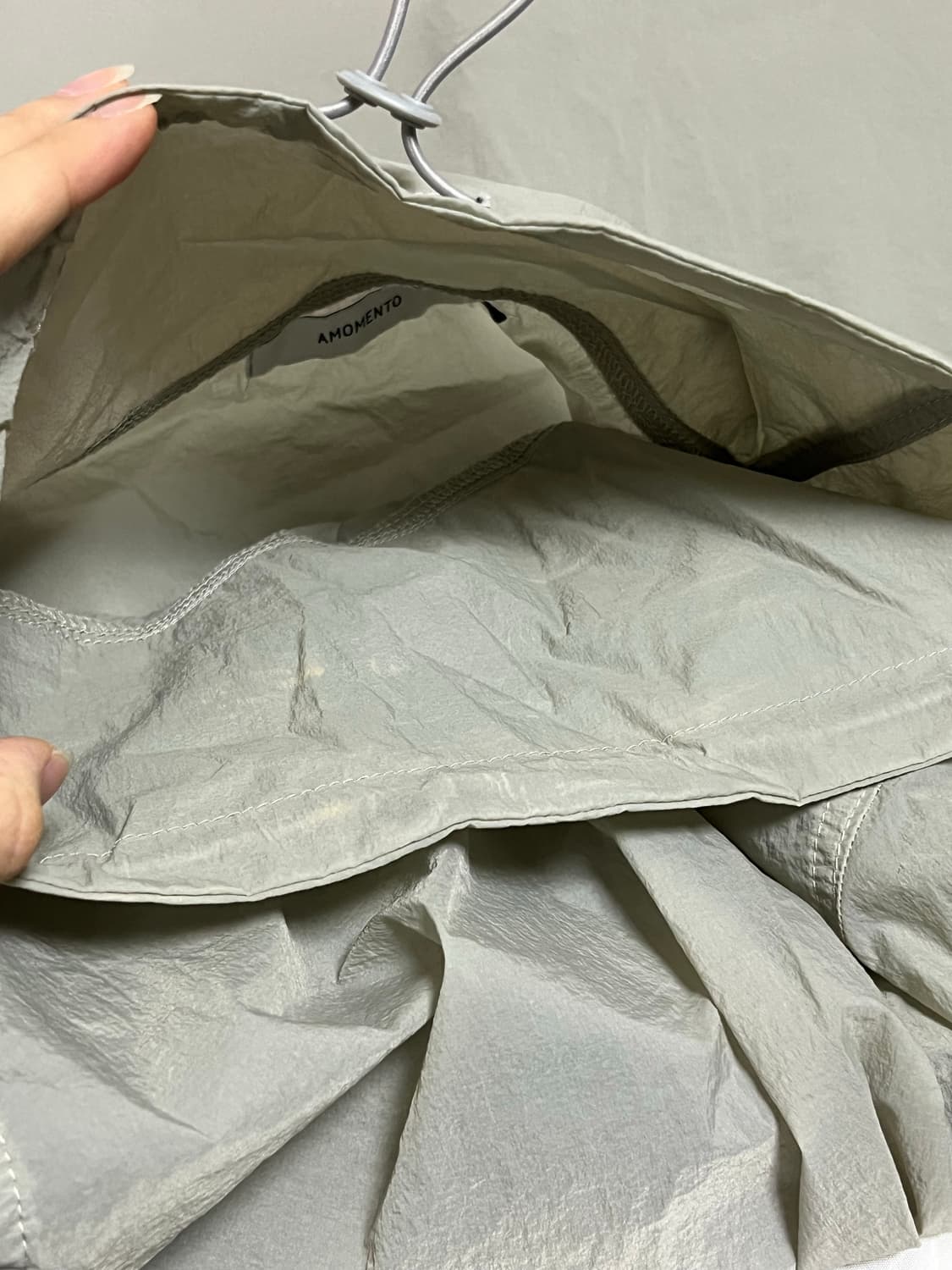 아모멘토 아노락 그레이 S 상품이미지2