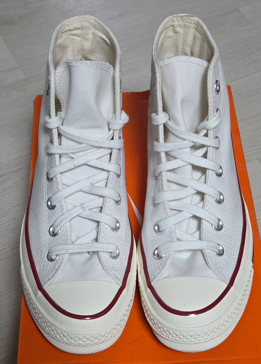 컨버스 척70 하이 빈티지 화이트  상품이미지3