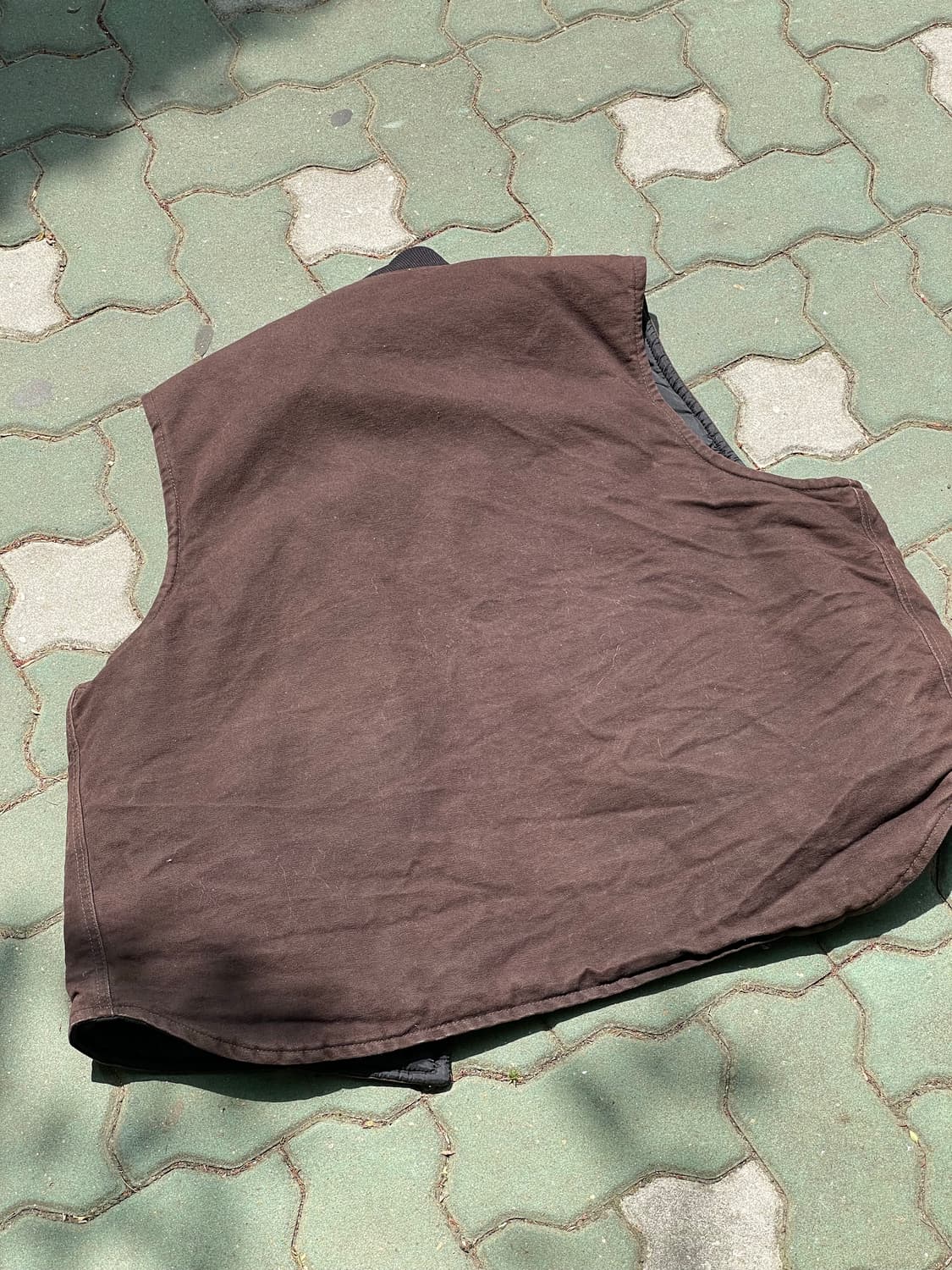 빈티지 칼하트 베스트 브라운xxl 상품이미지5