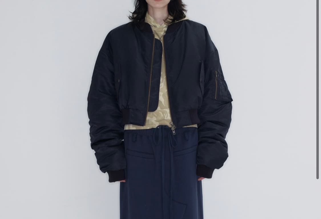 CROPPED MA-1 BOMBER JACKET 상품이미지4