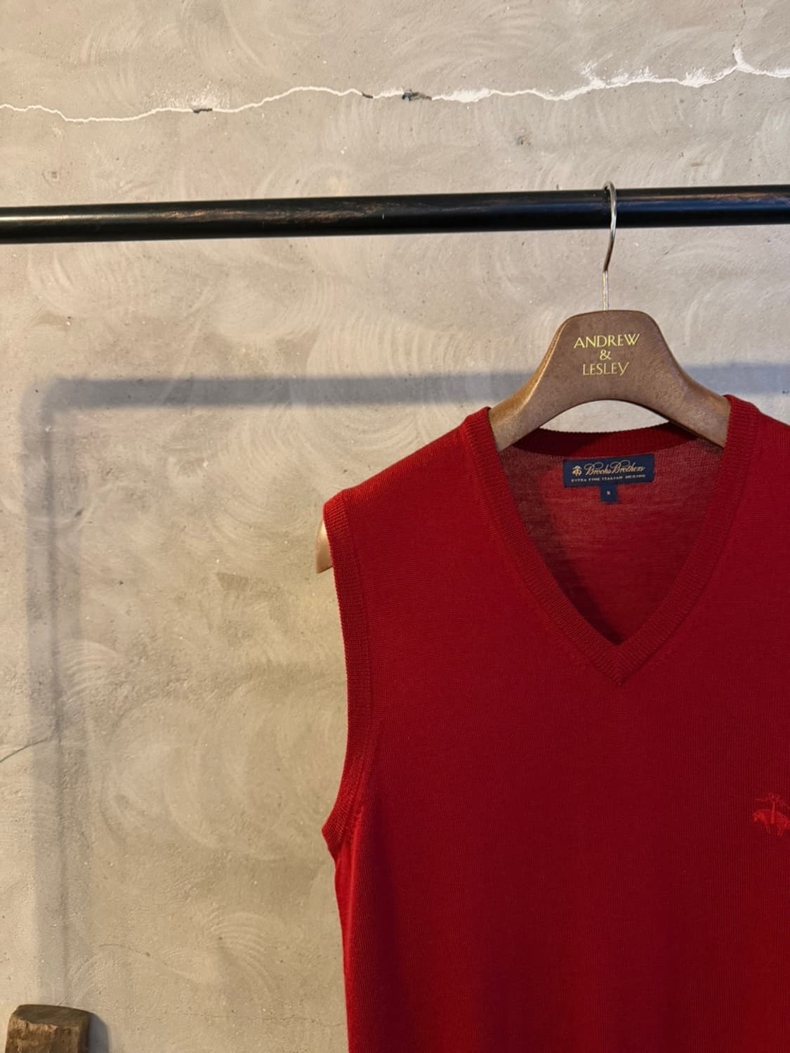 브룩스 브라더스 니트 베스트 슬림100 상품이미지2