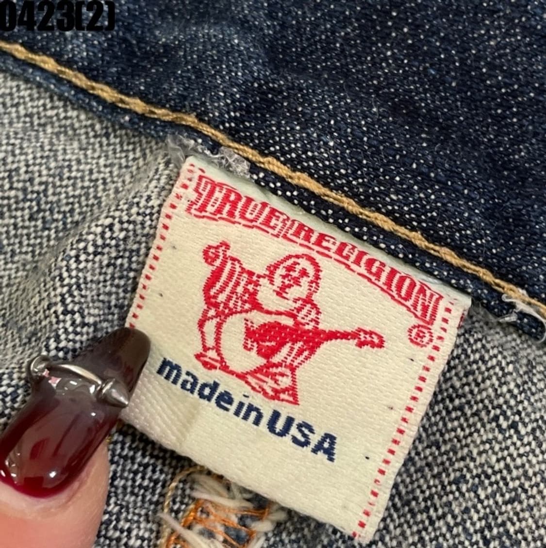 트루릴리젼 청바지 30 상품이미지5