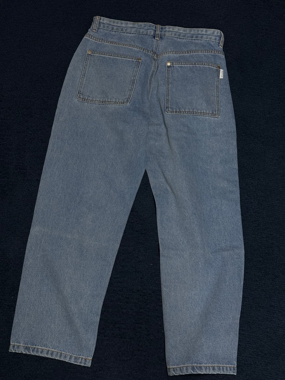 플라스틱프로덕트 REPREVE Loose Denim Pants (Mid 상품이미지6