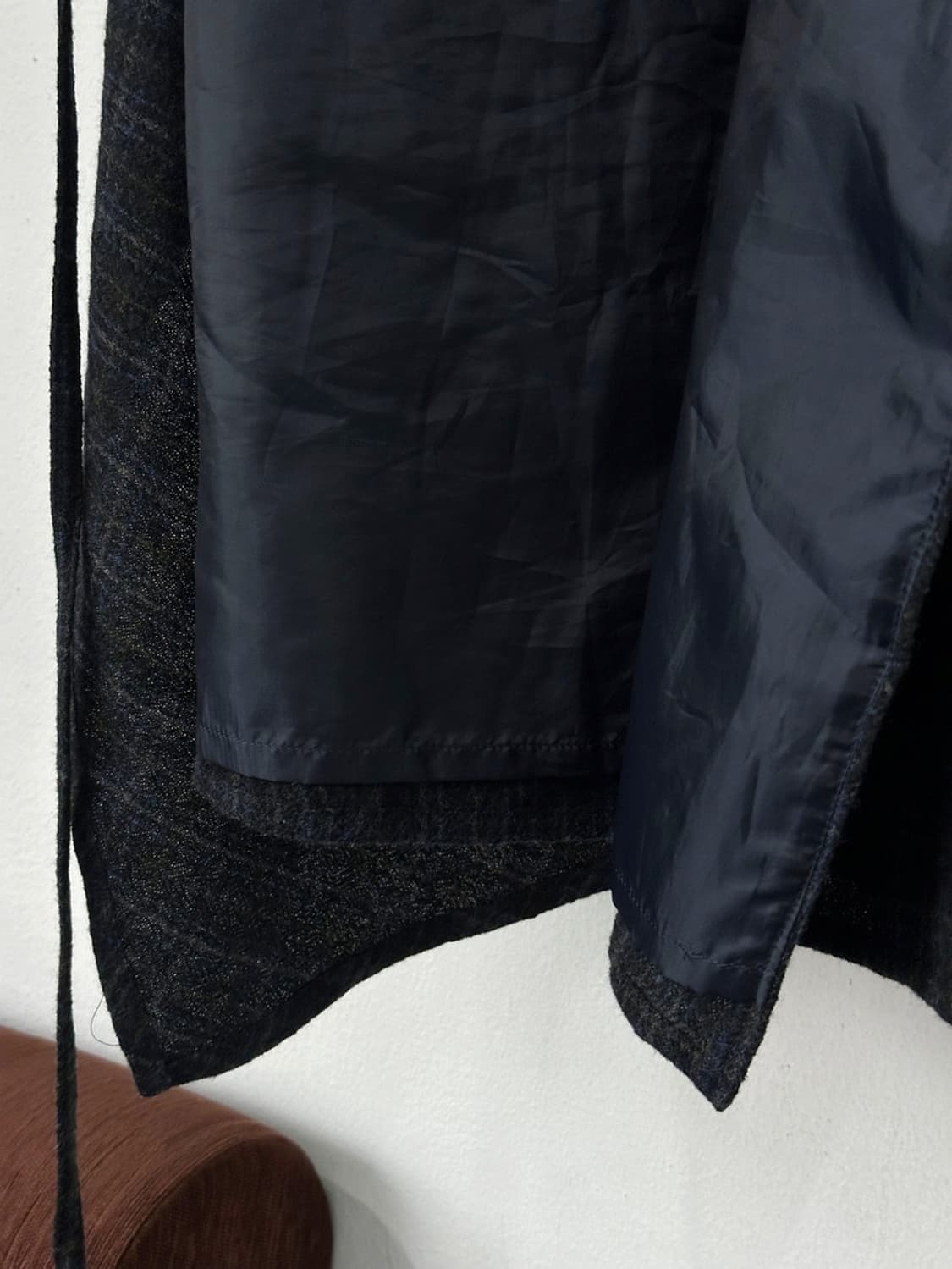 Wool tweed straight wrap skirt 상품이미지4