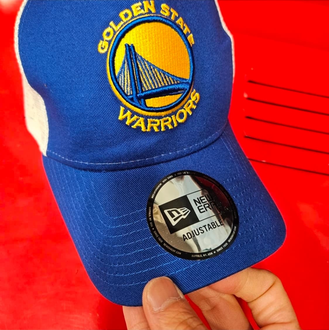 (새상품) 뉴에라 골든스테이트 워리어스 매쉬캡 상품이미지2