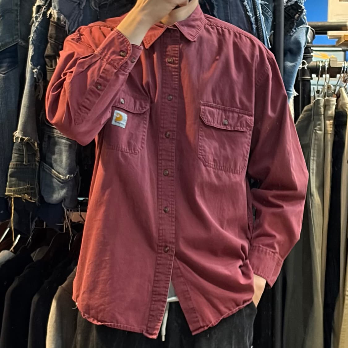 [NO.9] 칼하트 긴팔셔츠 상품이미지1