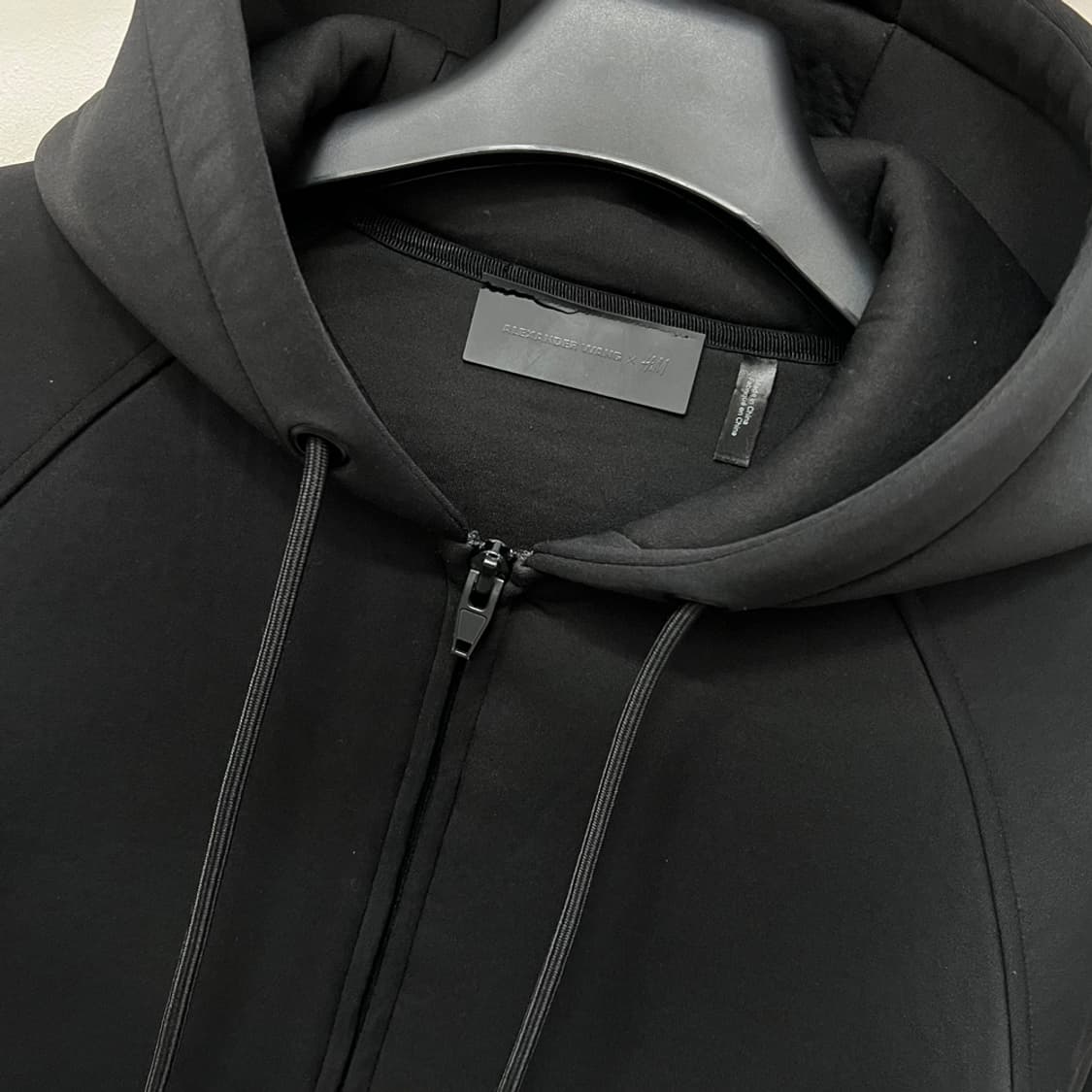 알렉산더왕 x H&M 네오프렌 후드 집업 해외 M 상품이미지3