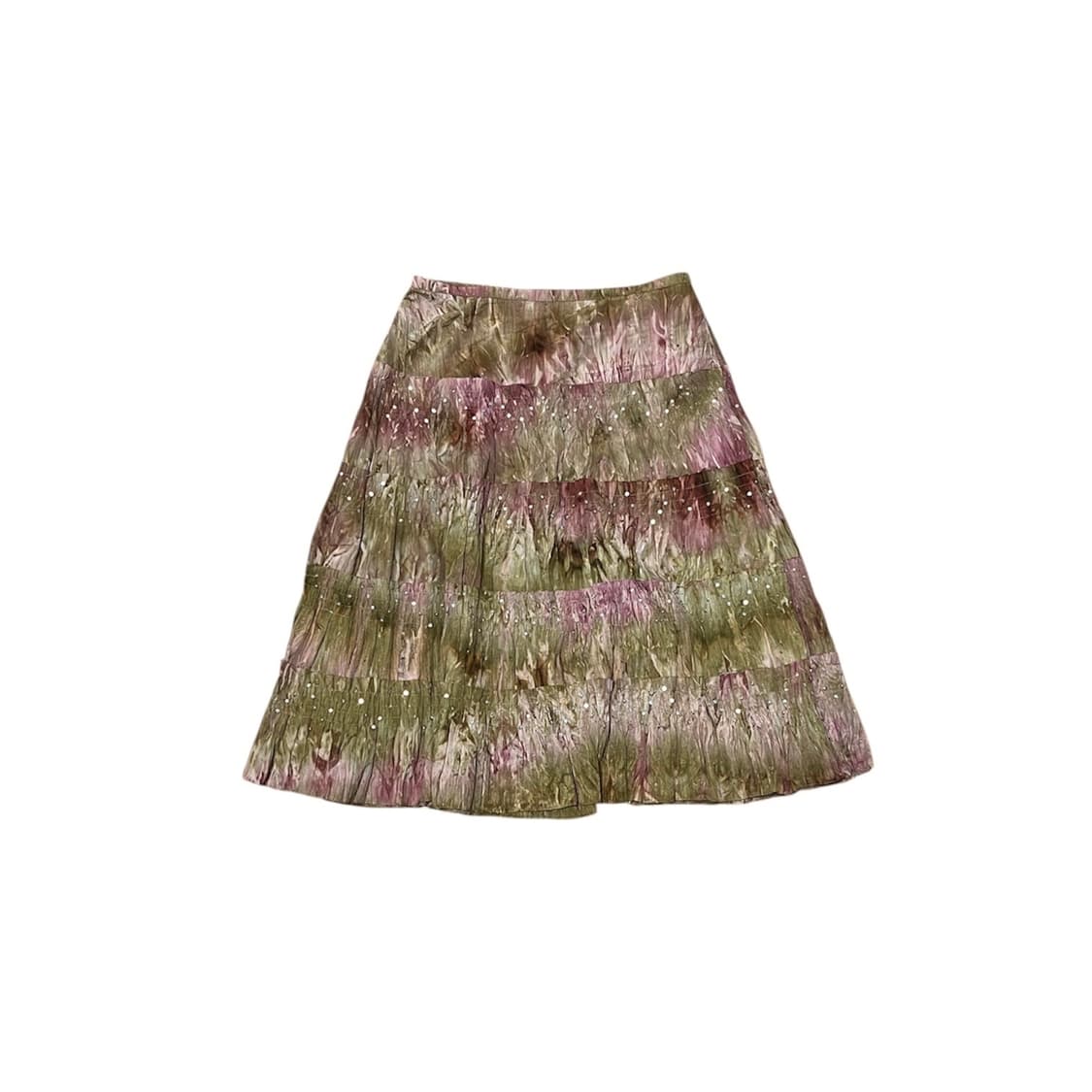 [Vintage] 에스닉 그라데이션 미디 스커트 상품이미지3