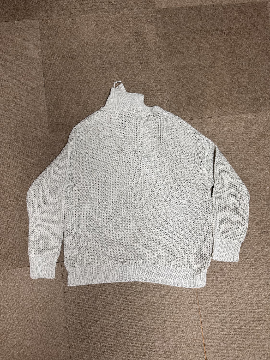 와이프로젝트 유니섹스 더블넥 니트 팝니다 상품이미지3