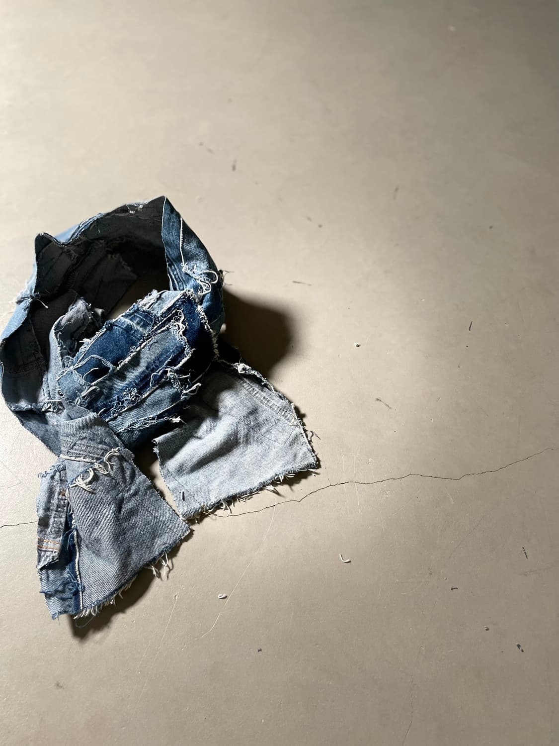  KZ ATELIER – H•d Vintage Denim Scarf 상품이미지5