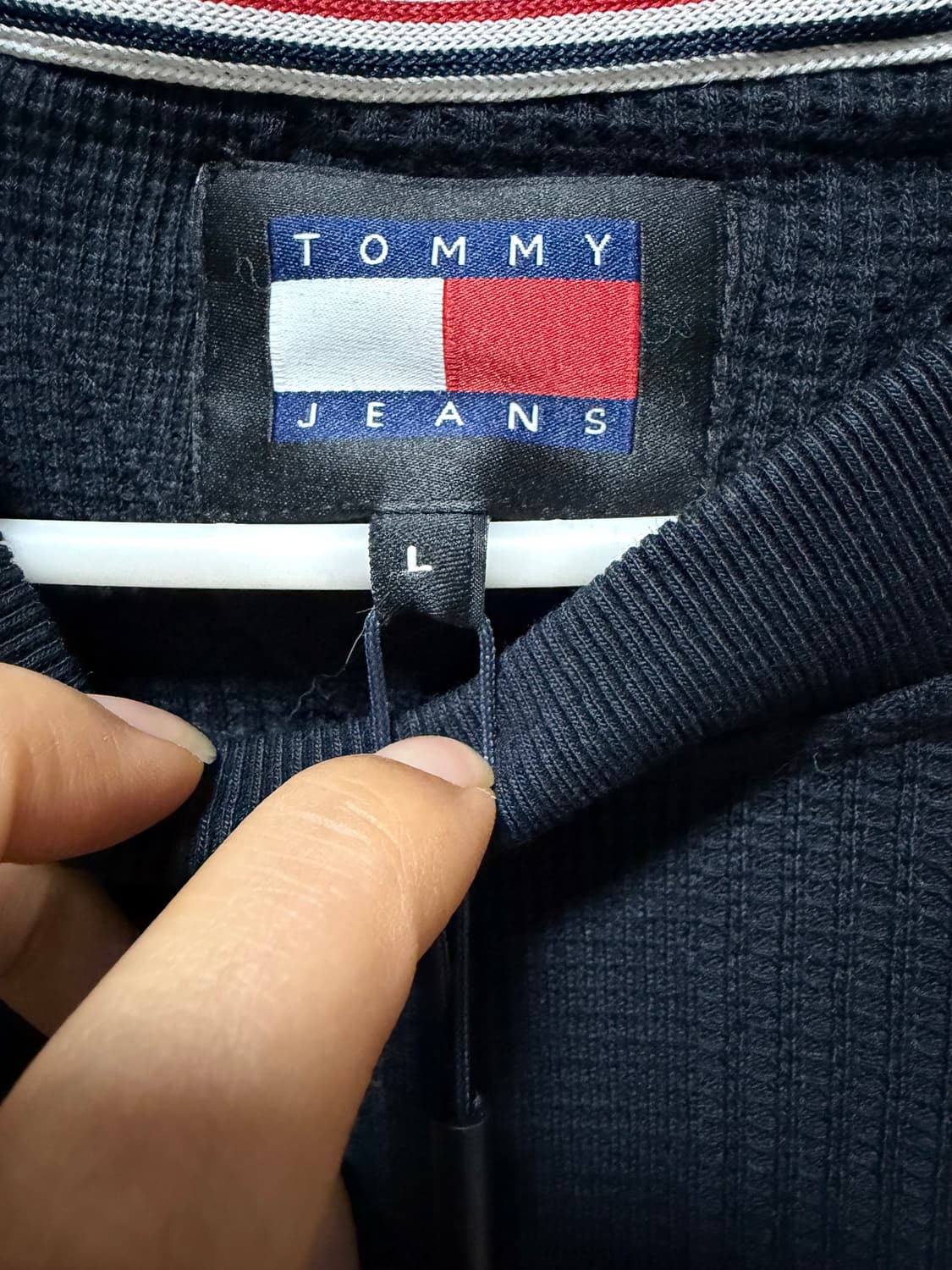 타미진스 와플 롱슬리브 신상 상품이미지3