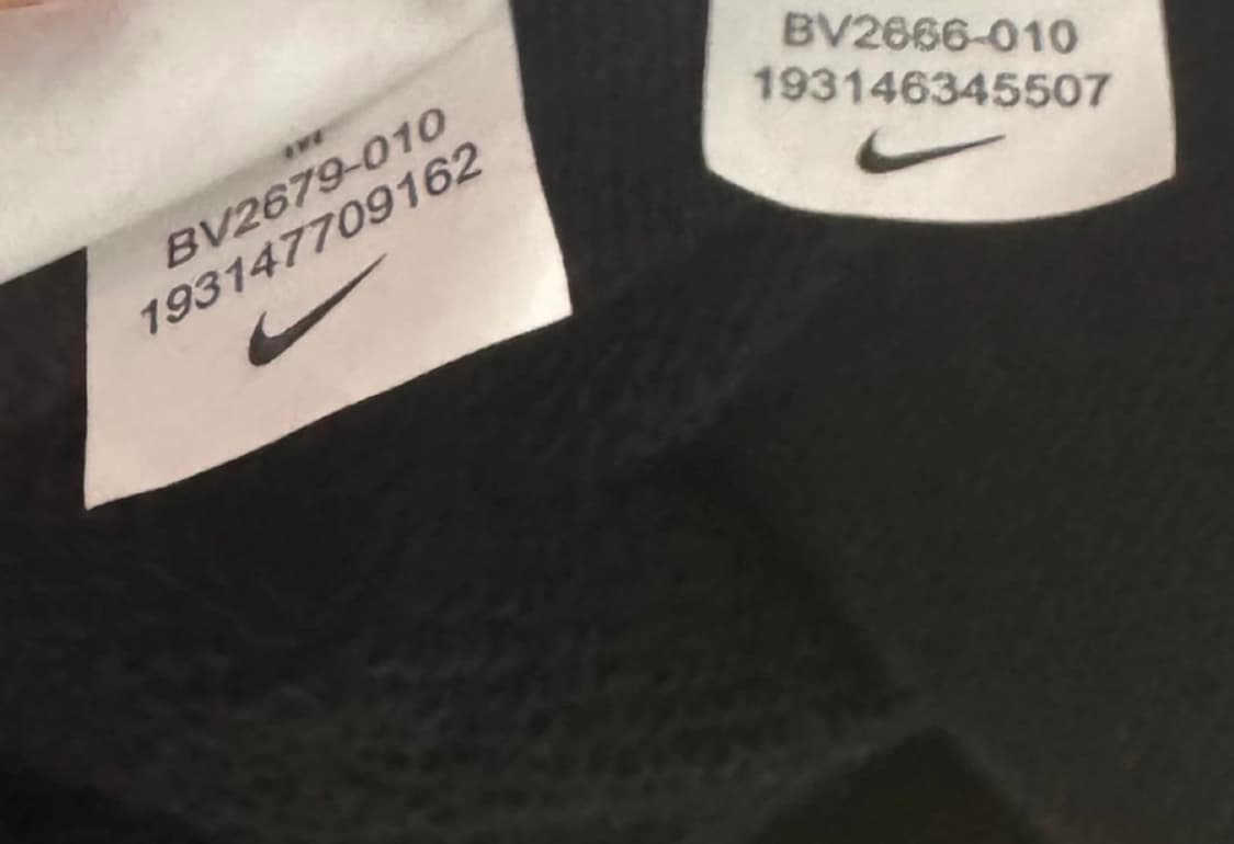 [새상품] 나이키 블랙 트레이닝 셋업 상품이미지10