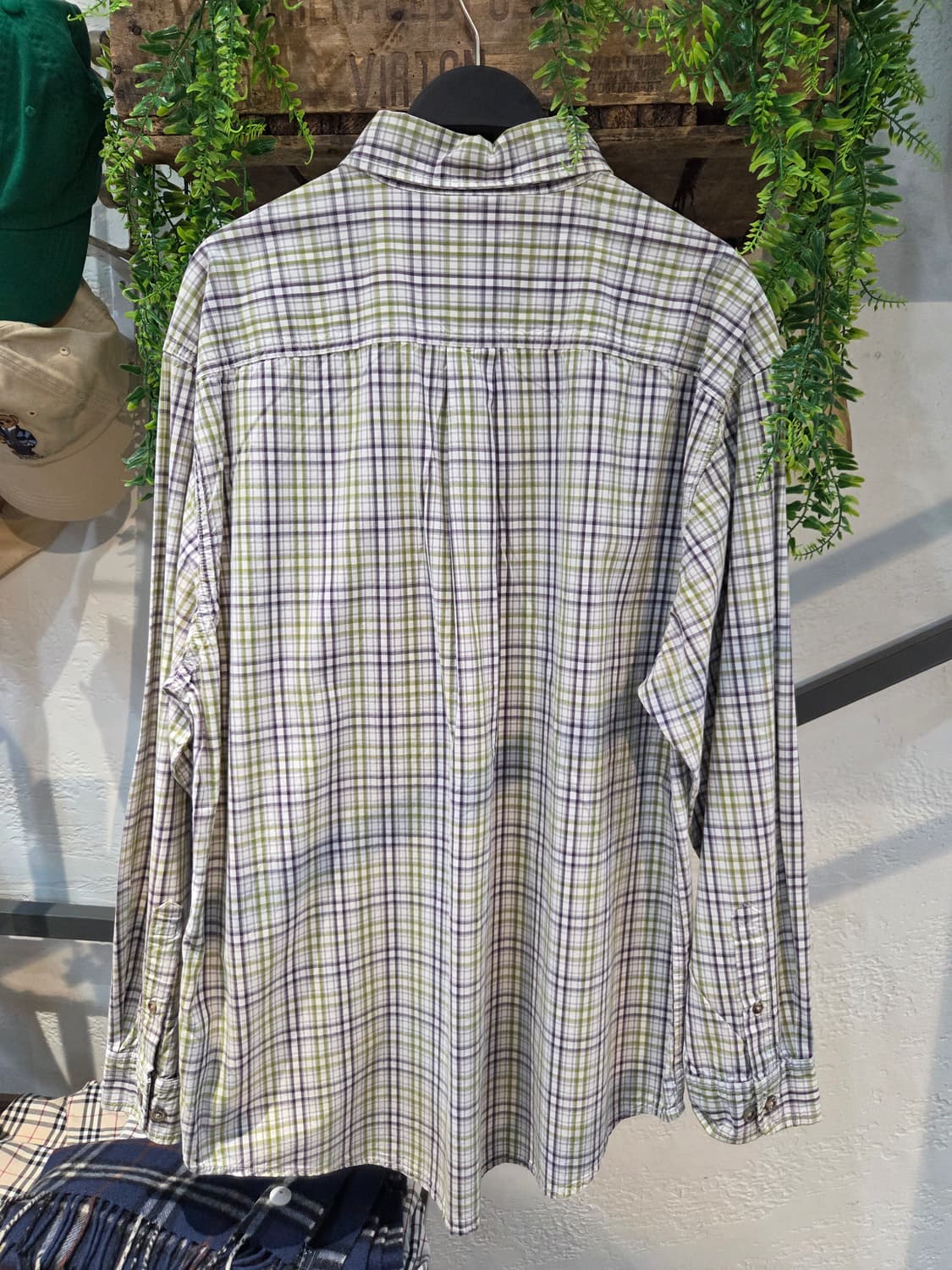 CARHARTT 칼하트 라임체크 긴팔셔츠 상품이미지5