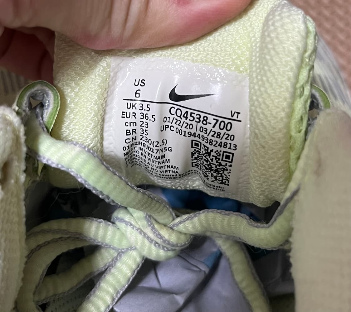 나이키 베이퍼맥스 360 신발 스니커즈 230 상품이미지6