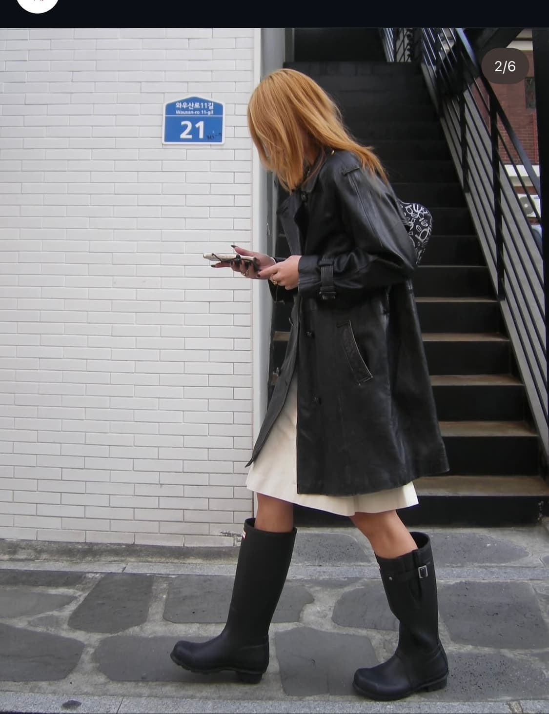 야에빈티지 리얼레더 자켓 가죽자켓 코트 상품이미지7