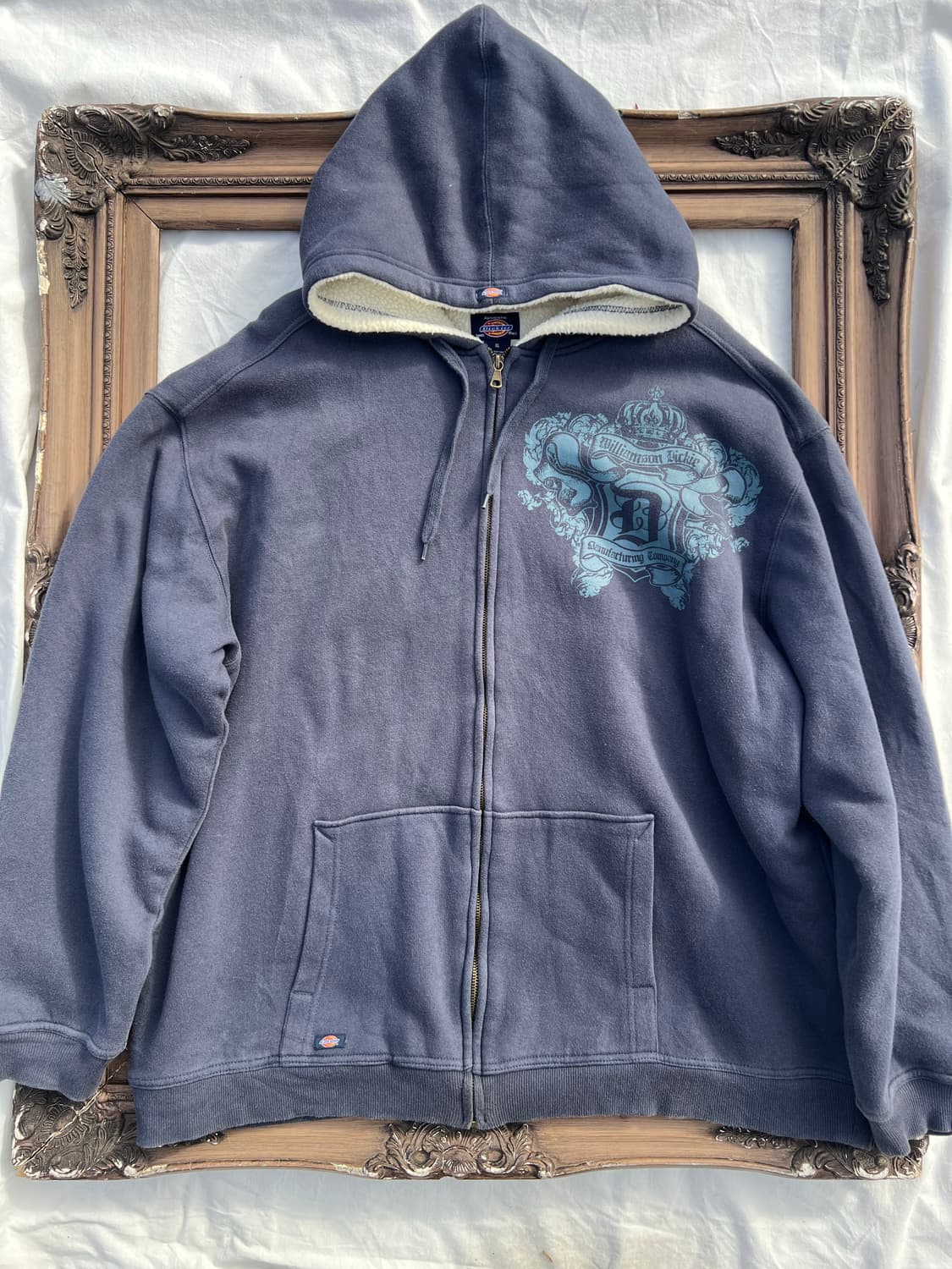 Dickies 퍼 라이닝 후드 집업 상품이미지1