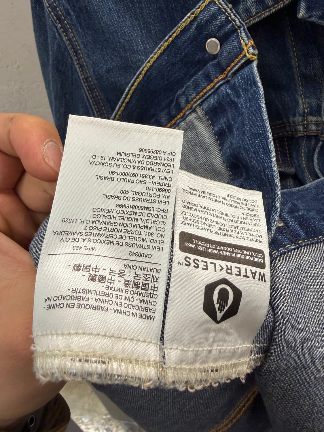 리바이스 데님 자켓 M 상품이미지5