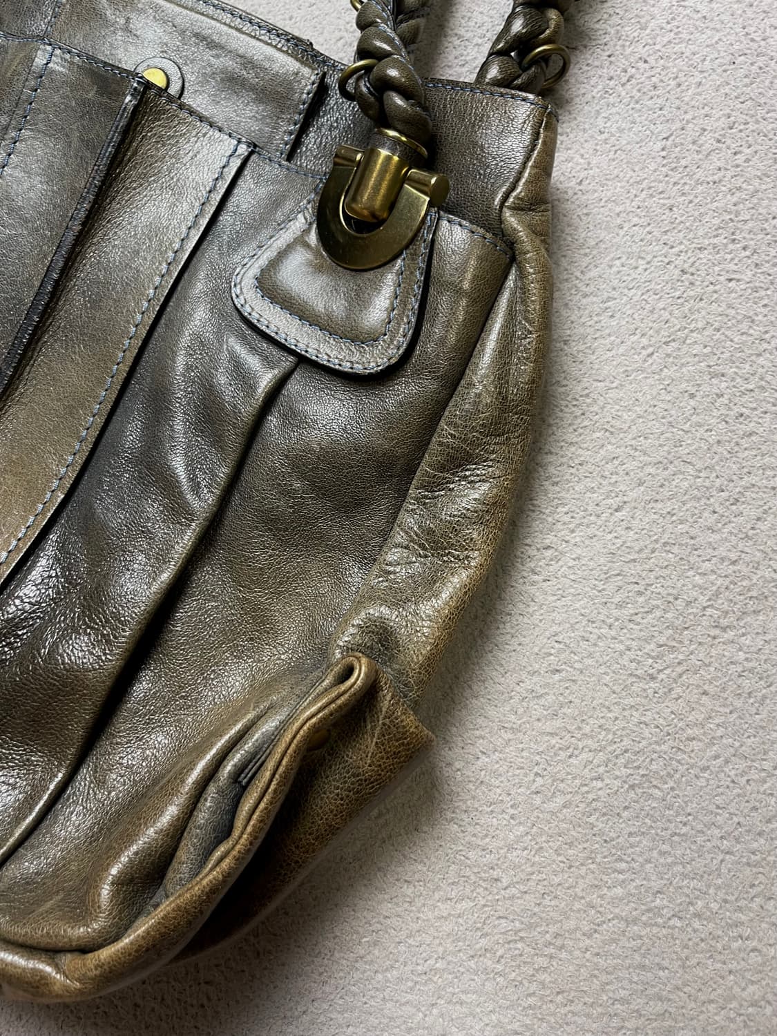 VTG chloe leather bag - 끌로에 숄더백 상품이미지9