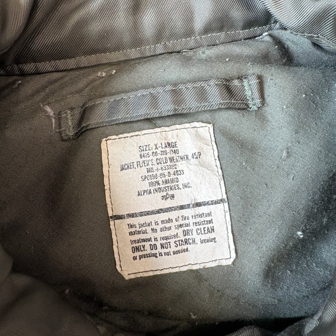 90s CWU-45P jacket  상품이미지4