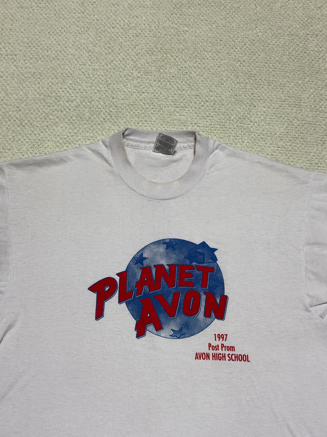 90s Planet Avon 프룻오브더룸 싱글스티치 L 상품이미지2