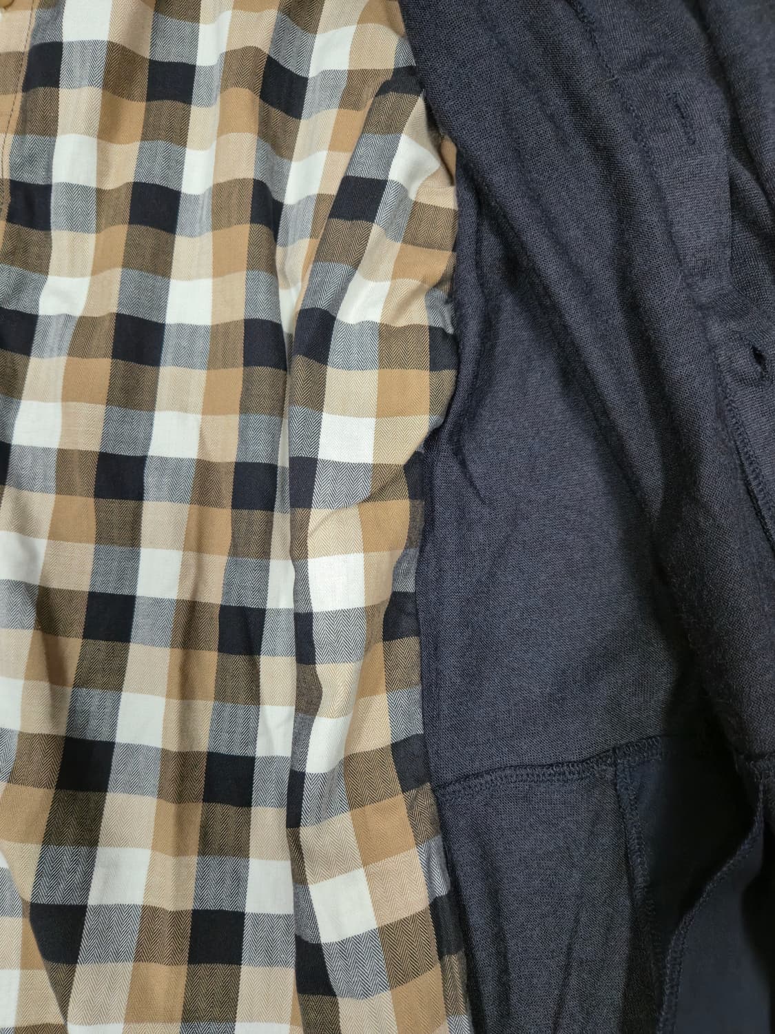 Layered Cardigan Shirt 상품이미지3