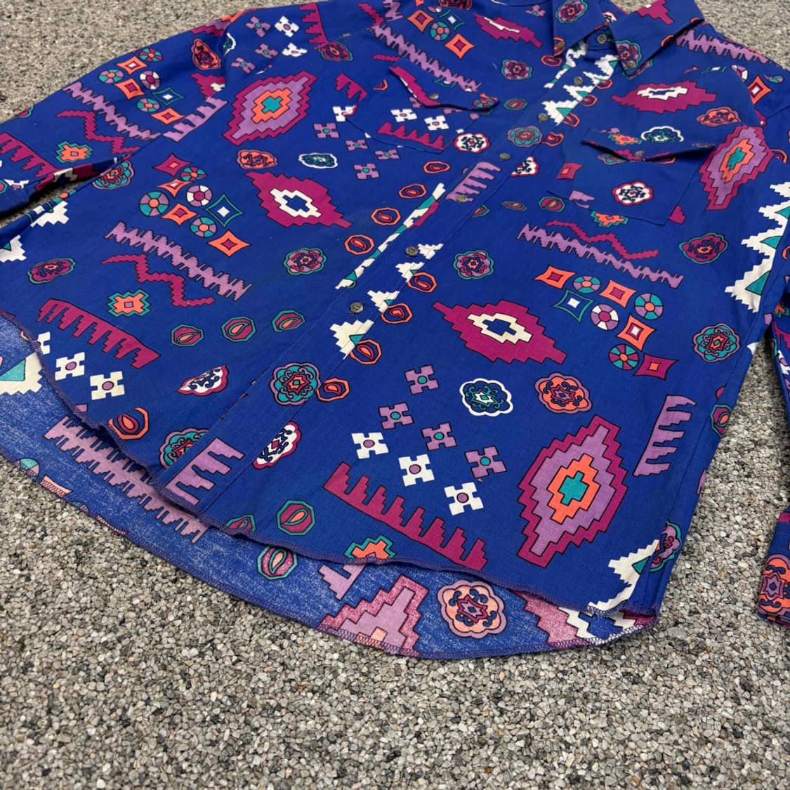 Deadstock 80s 랭글러 made in usa 웨스턴셔츠 a 상품이미지6