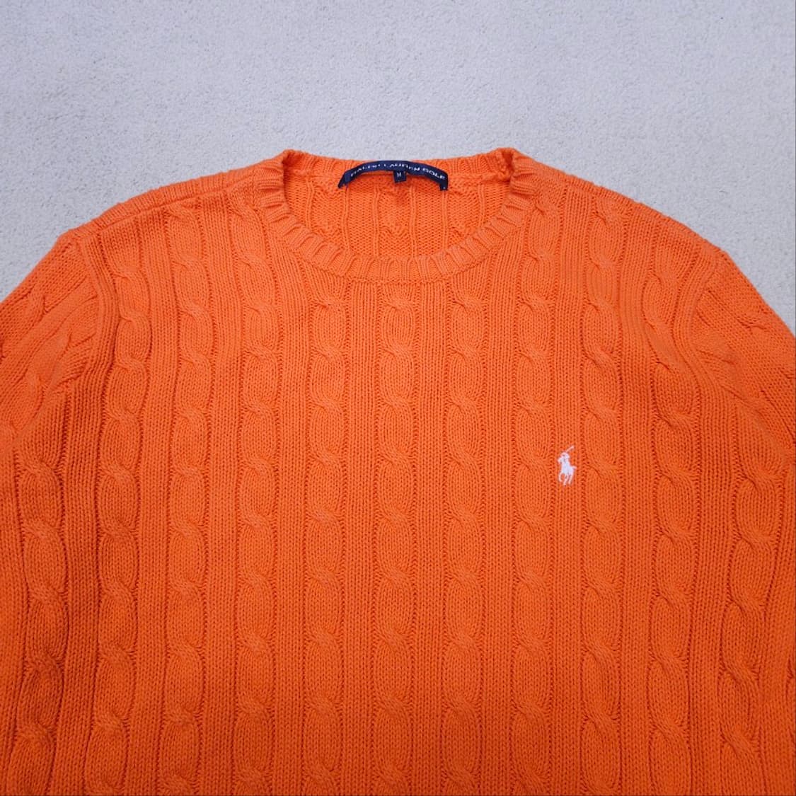 폴로 랄프 로렌 여성 케이블 니트 M 상품이미지2