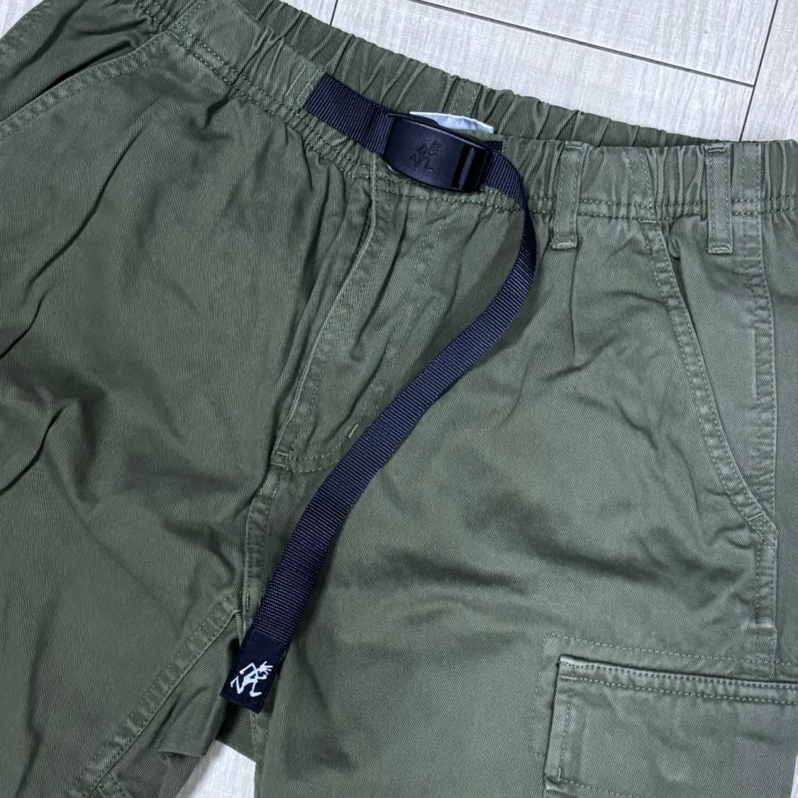 그라미치 카키 카고바지 상품이미지2