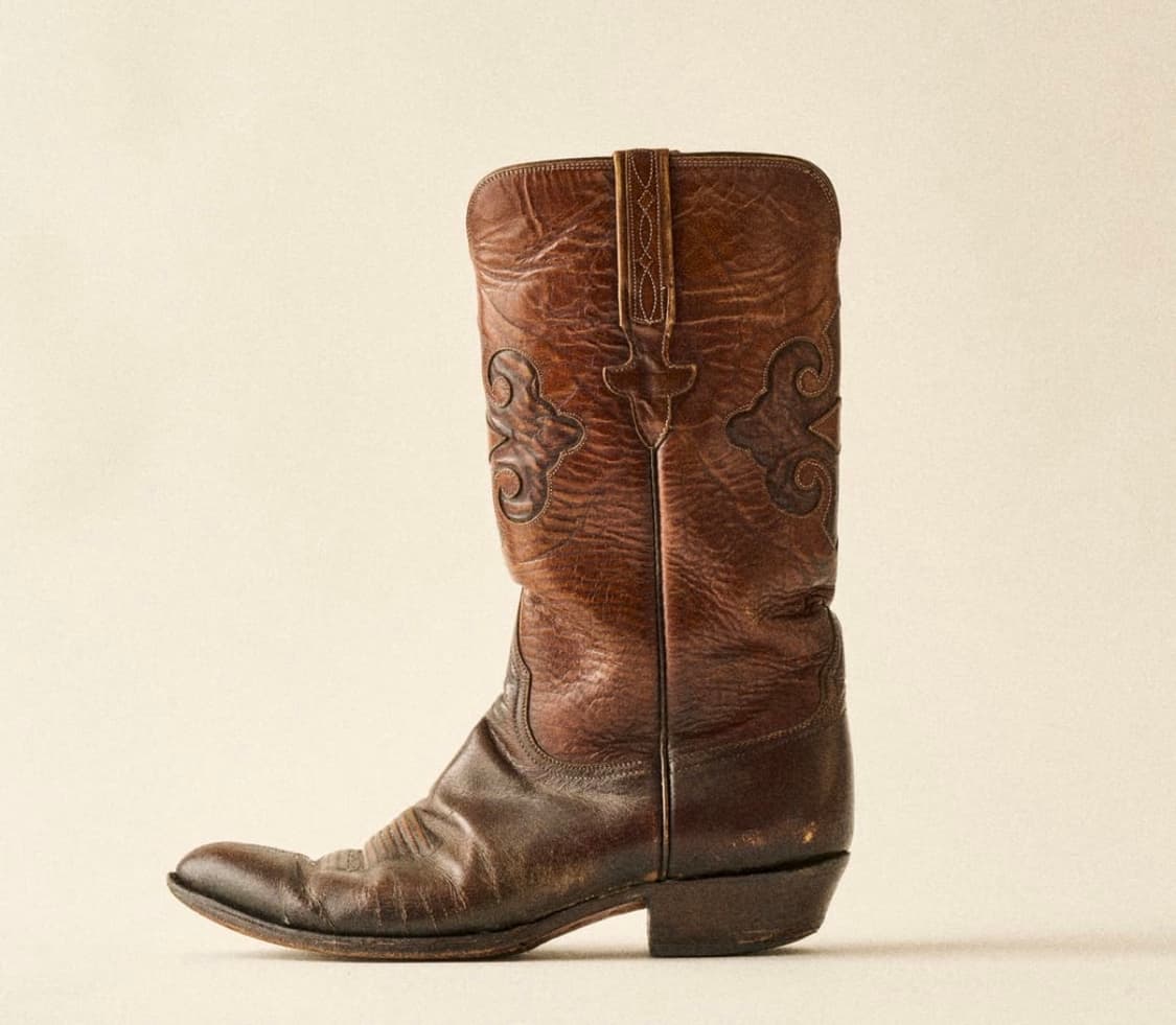 루케이시 Lucchese 웨스턴 부츠 9D black cherry 상품이미지2