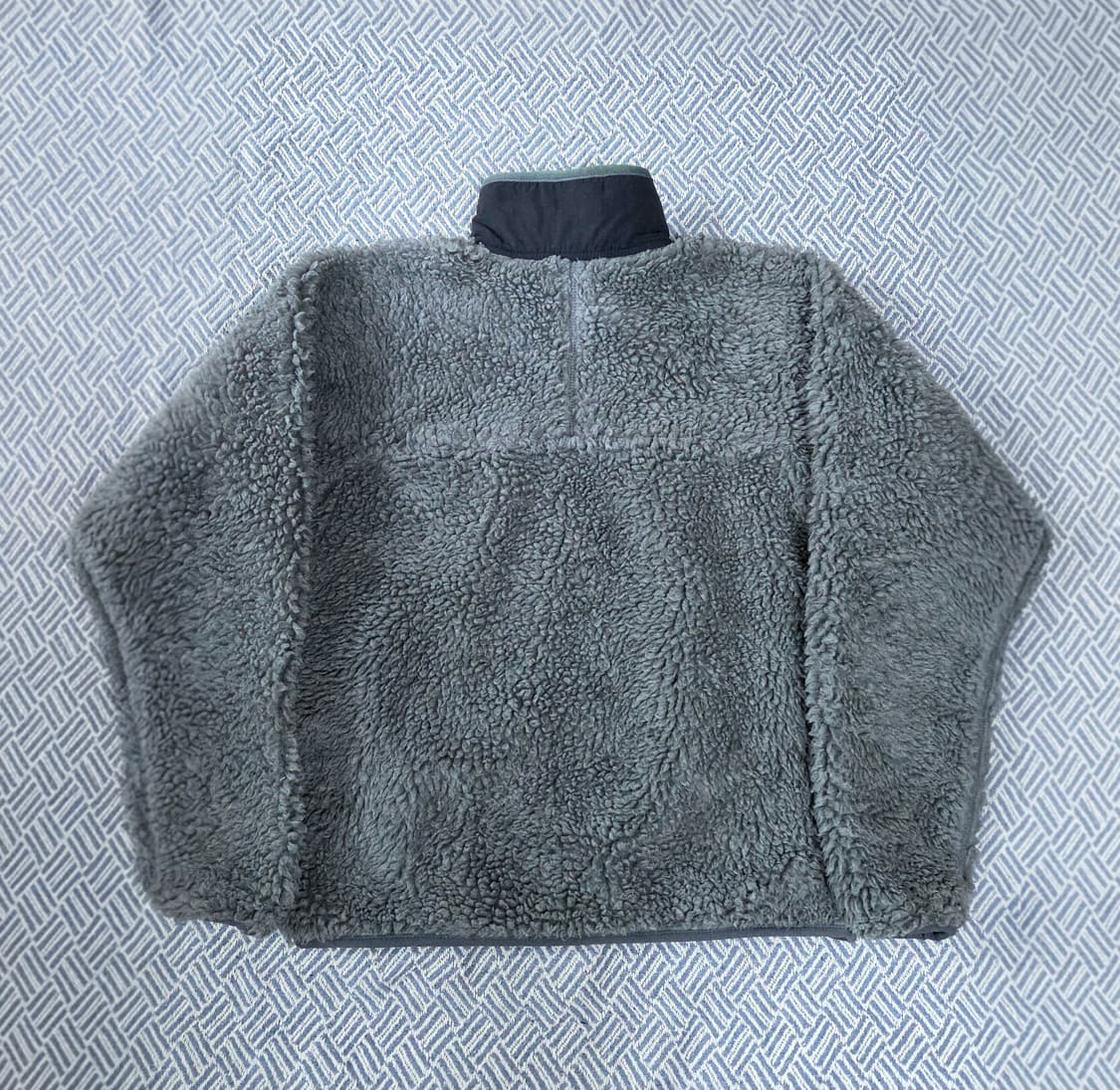 (S)파타고니아 Mexico 딥파일 차콜헤더 레트로 가디건 플리스 상품이미지3