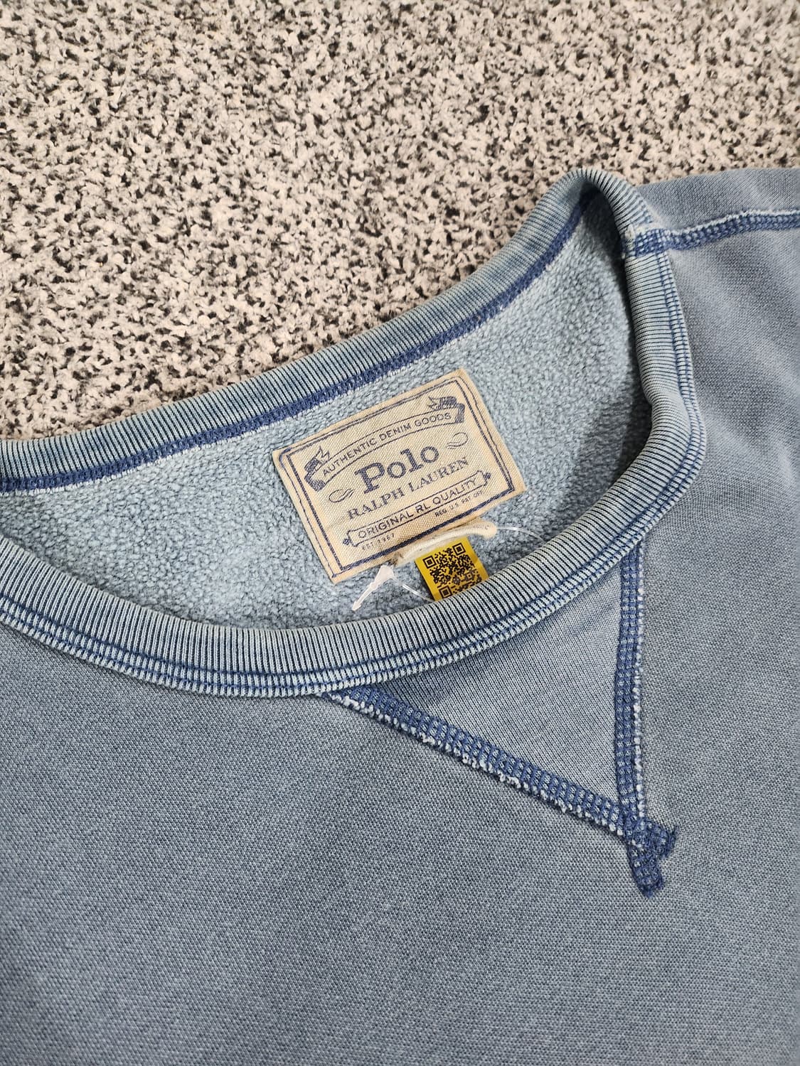 폴로 랄프 로렌(Polo Ralph Lauren) 스카이 블루 스웨트셔츠 상품이미지4