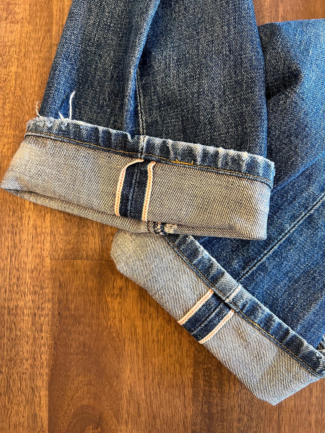90s Levis 리바이스 502xx 셀비지 데님 팬츠 (Japan) 상품이미지9