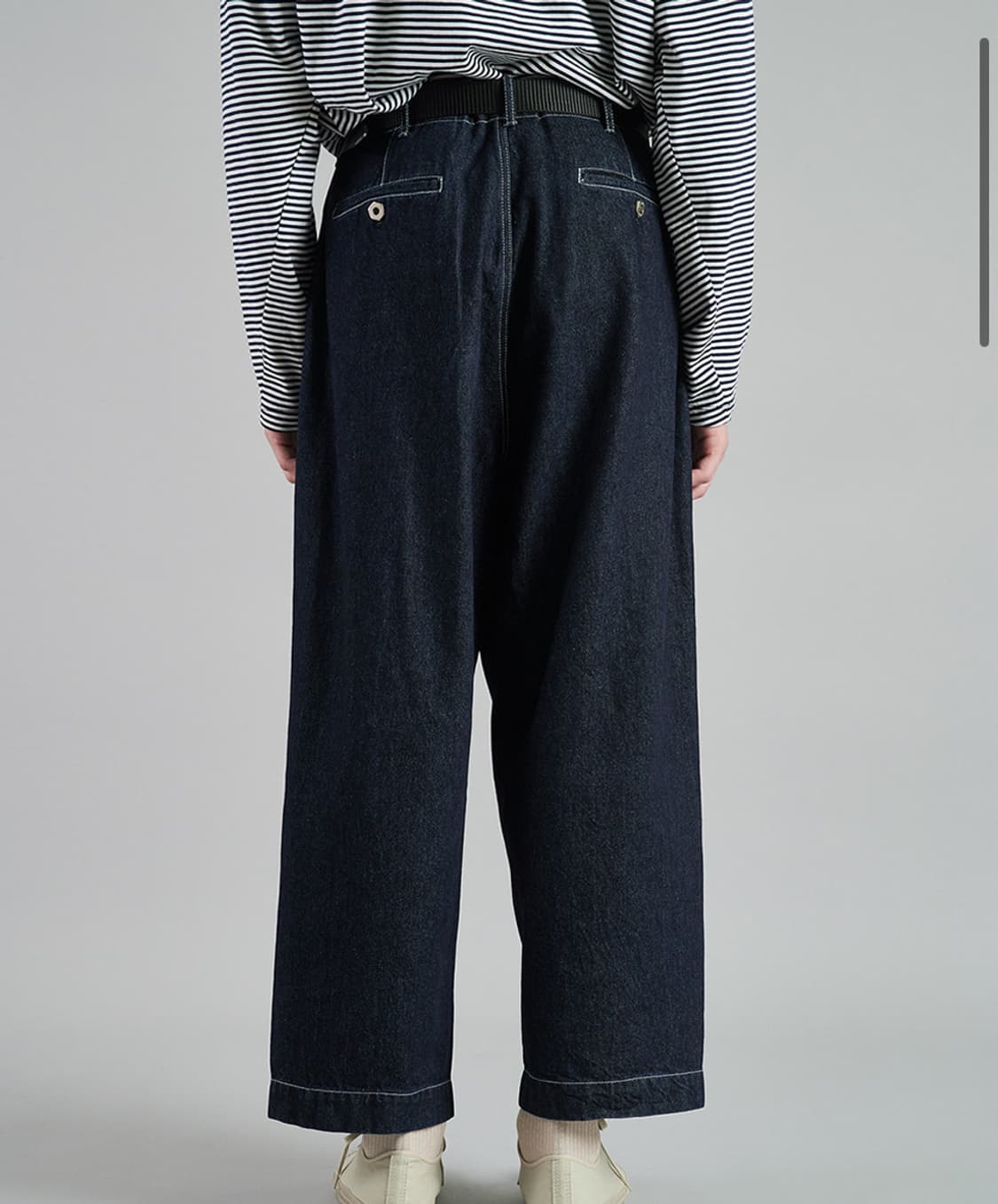 더만 데님 워커 팬츠 벌룬핏 상품이미지2