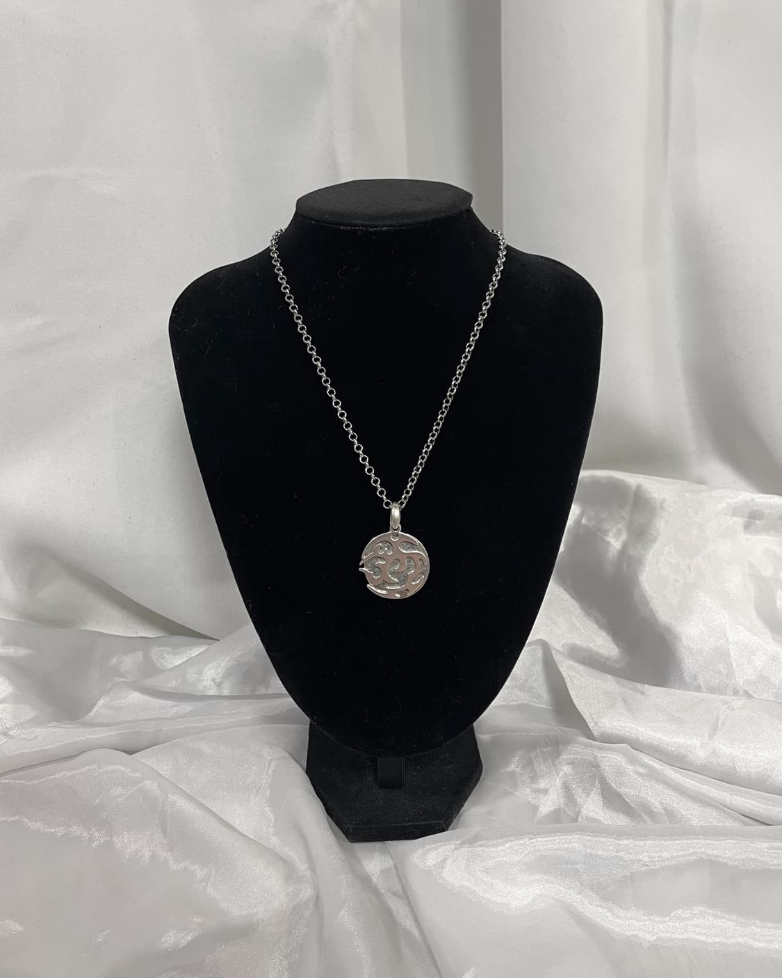 silver necklace earring set 상품이미지2