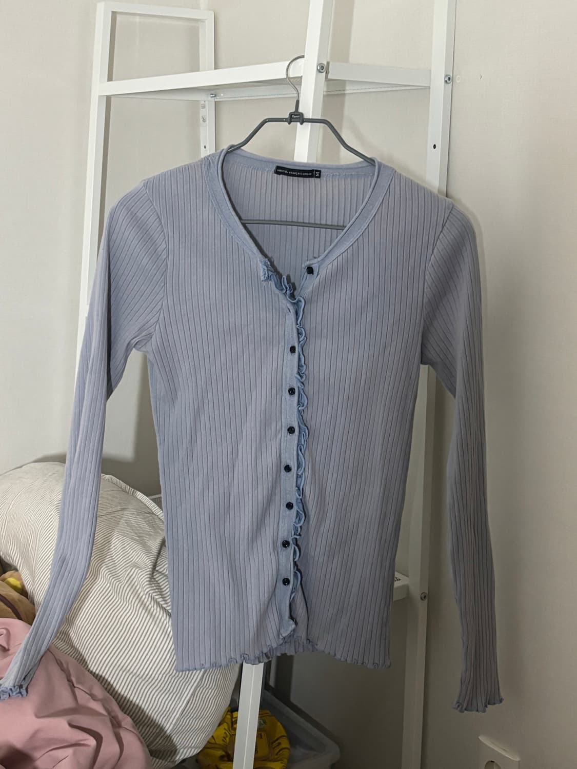 90‘s 마리떼 프랑소와 저버 프릴 가디건 상품이미지1