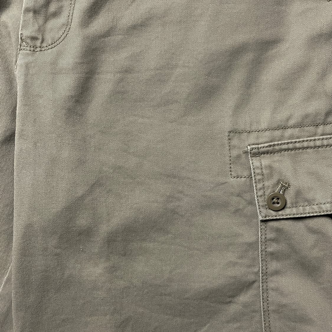 VANHEUSEN 빈티지 베이지 코튼 카고 하프 팬츠 A00764 상품이미지4