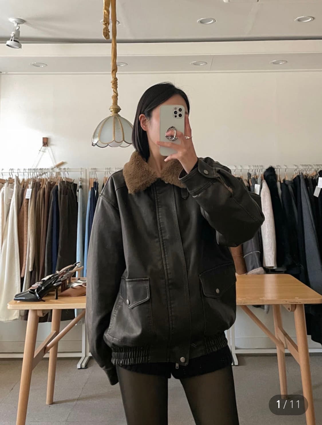 퍼 무스탕 상품이미지1