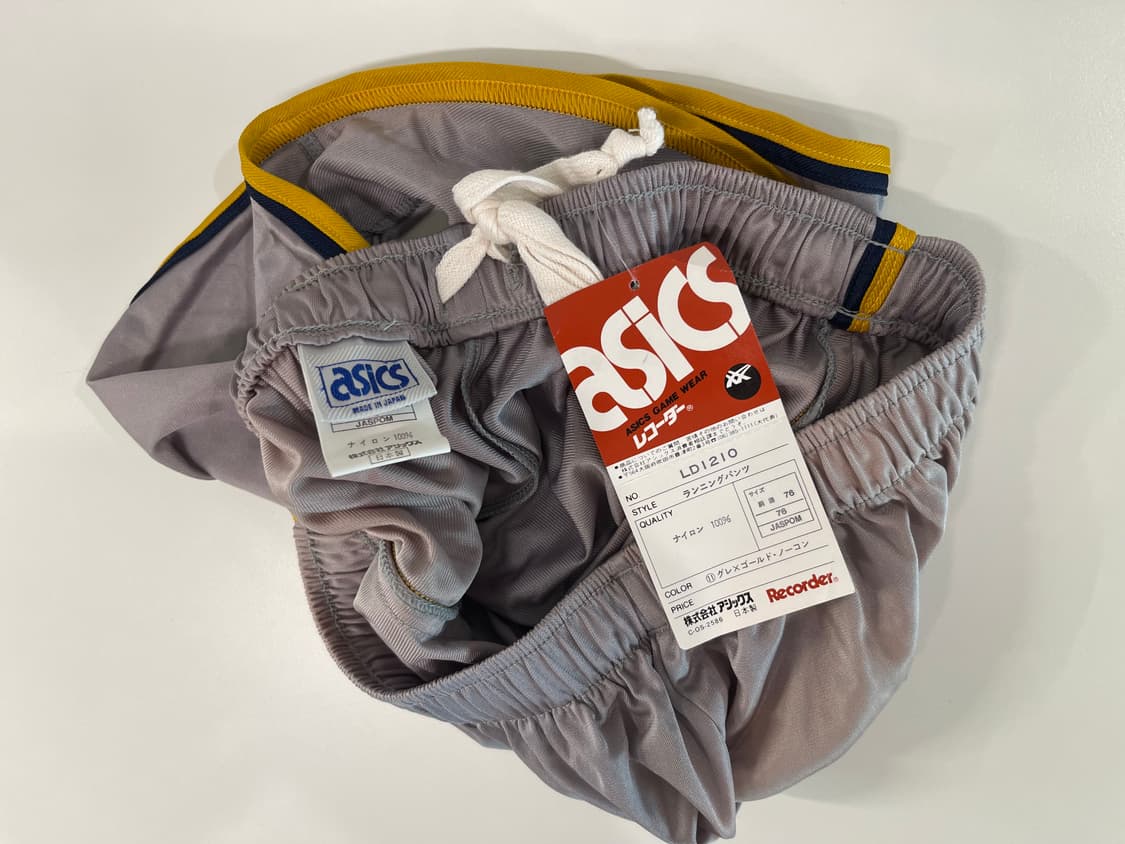 아식스 90s 올드 레코더 빈티지 러닝 숏츠 쇼츠 팬츠 3번 ASICS  상품이미지3