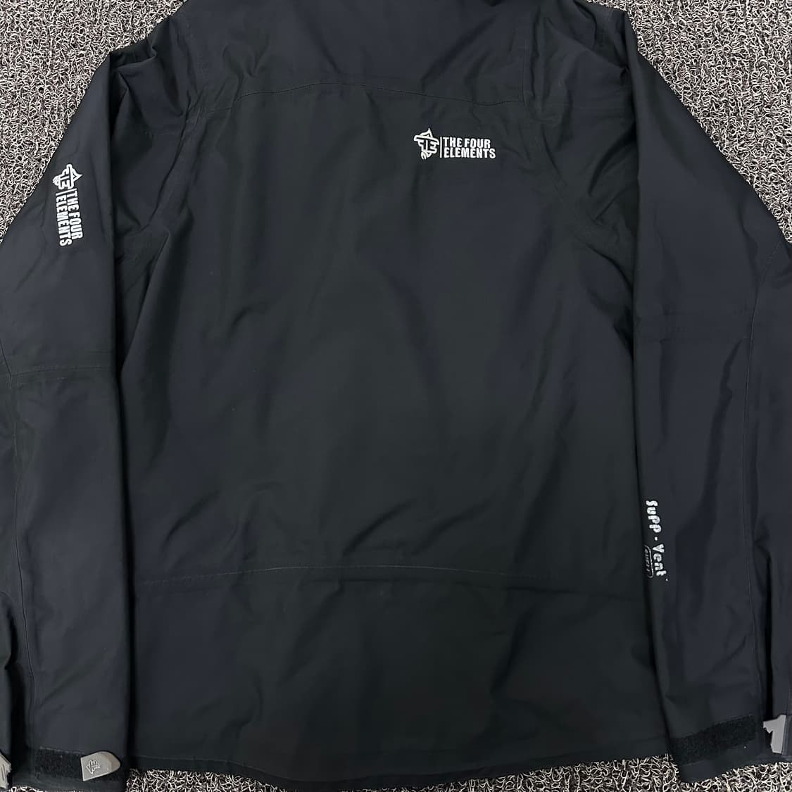 포엘리먼츠 바람막이 자켓 블랙 M 상품이미지5