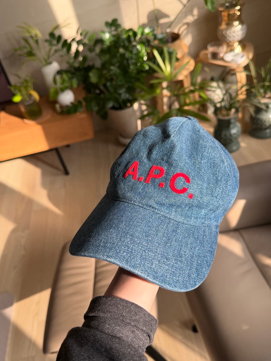 APC 데님 볼캡 상품이미지2