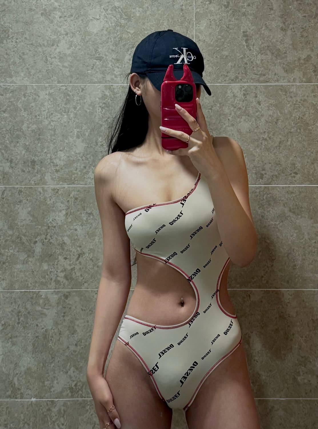 디젤 컷아웃 스윔웨어 상품이미지5