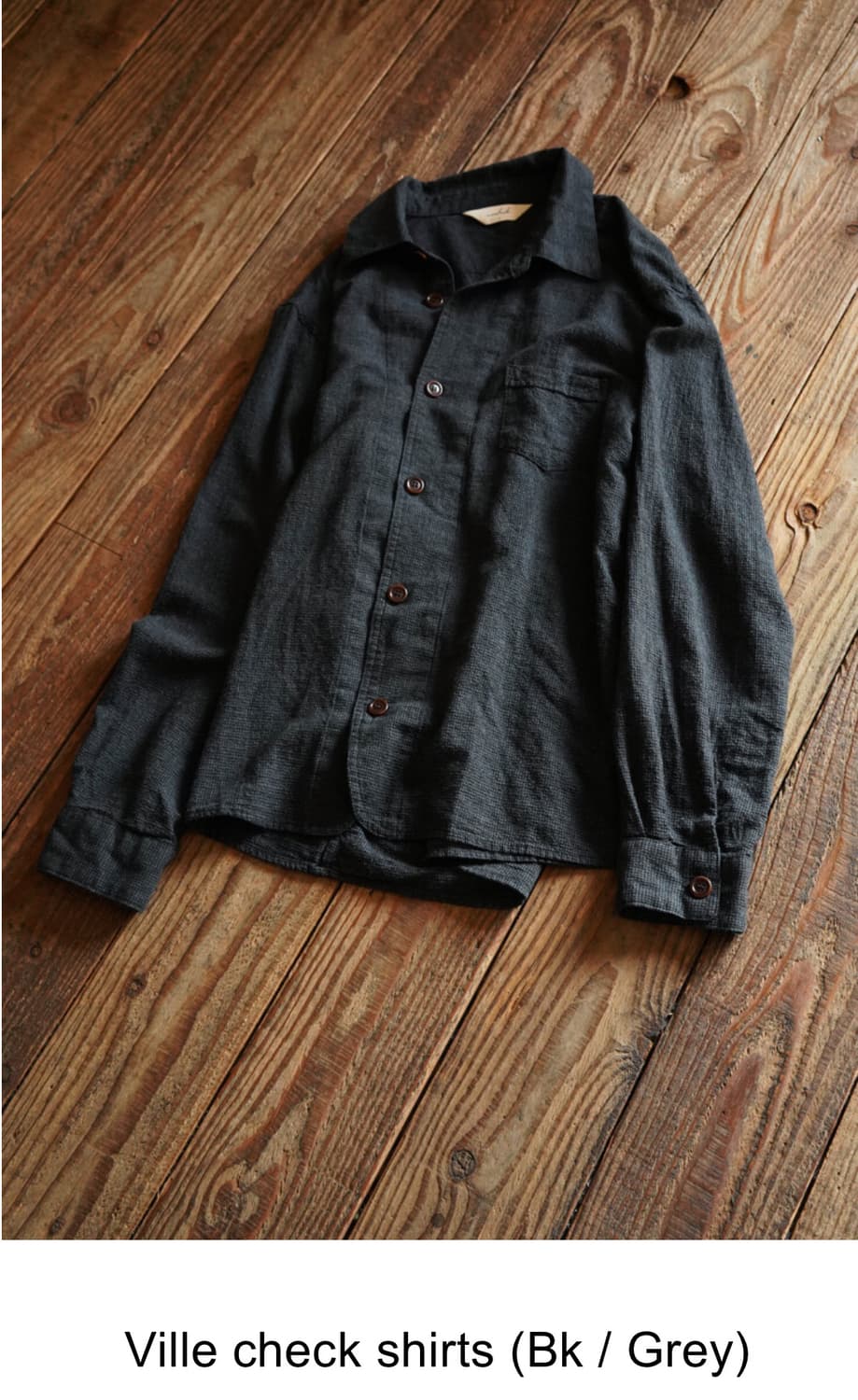 워드로브41 ville check shirt XL + 파라조거팬츠 M 상품이미지1