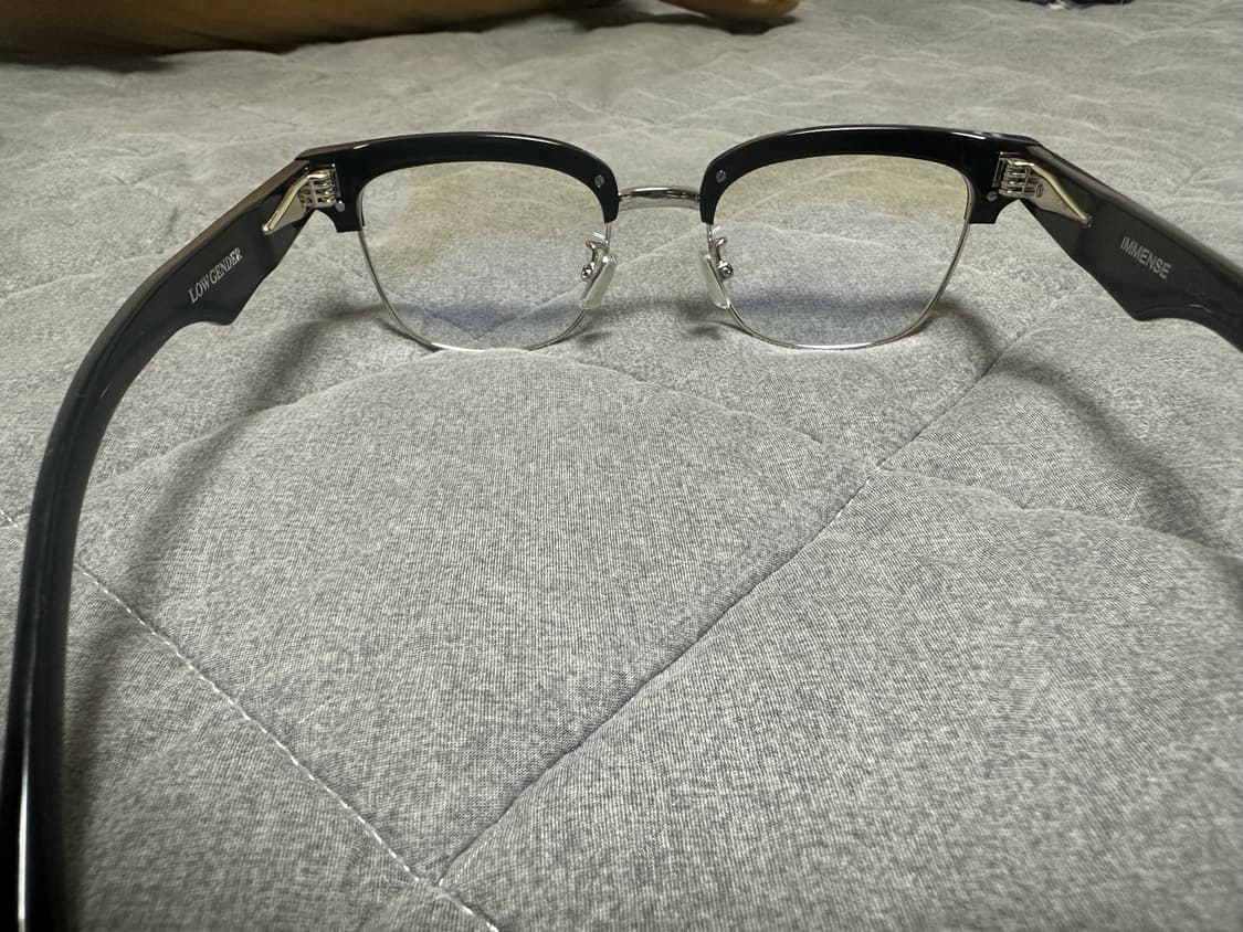 로우젠더 임멘스 블랙 안경 풀박스 상품이미지6