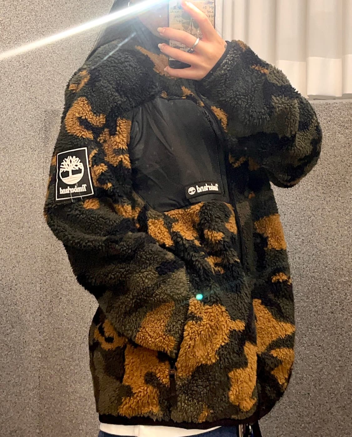 Timberland camouflage pattern fleece 상품이미지1