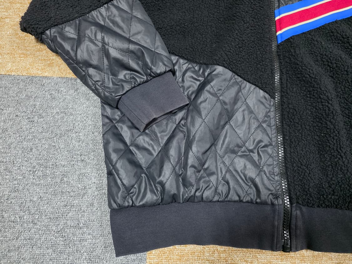 나이키 블랙 퀼팅 플리스 뽀글이 자켓 [M사이즈] 상품이미지5