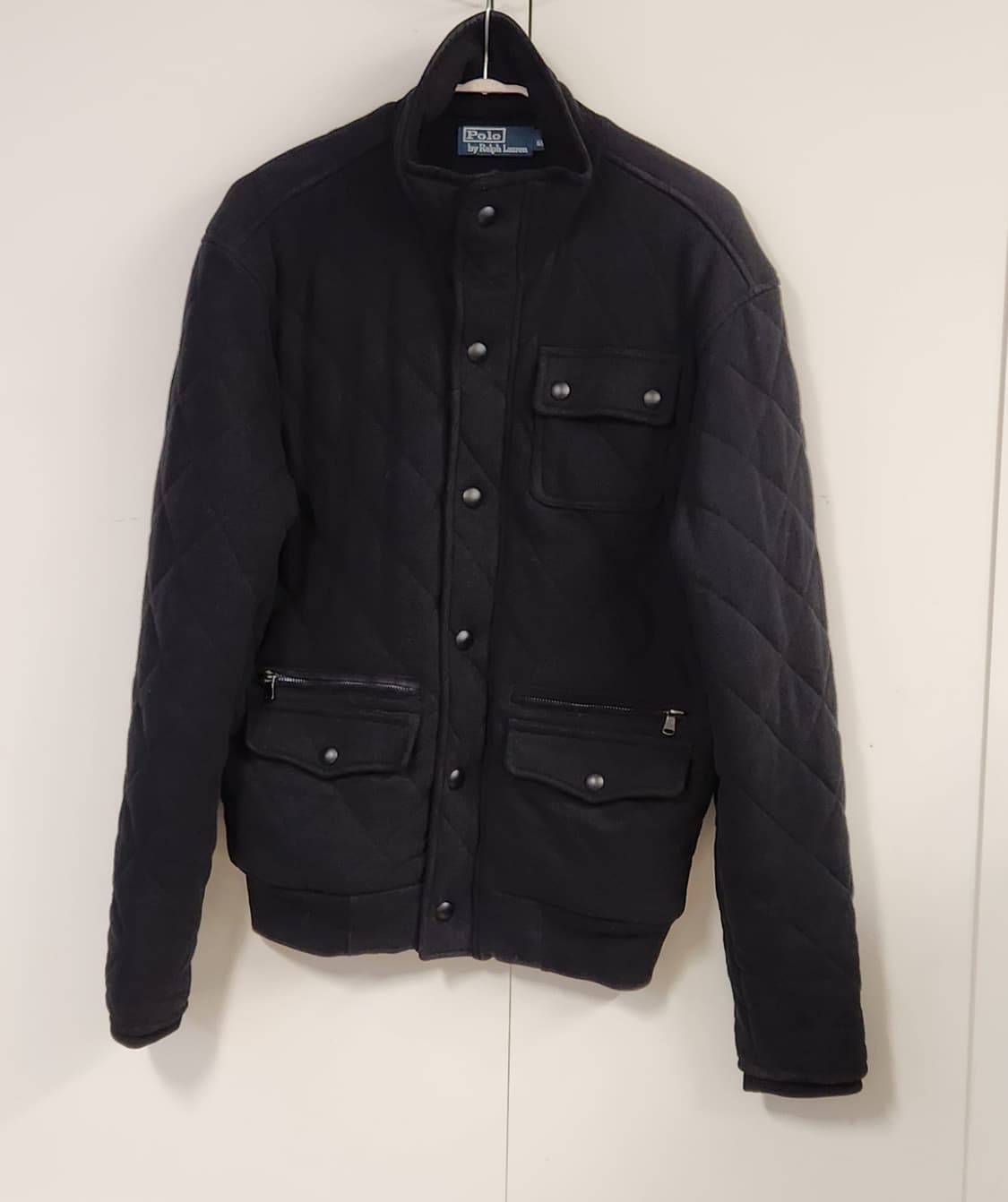 폴로 랄프로렌 코튼 퀼팅 봄버 자켓 M 상품이미지1